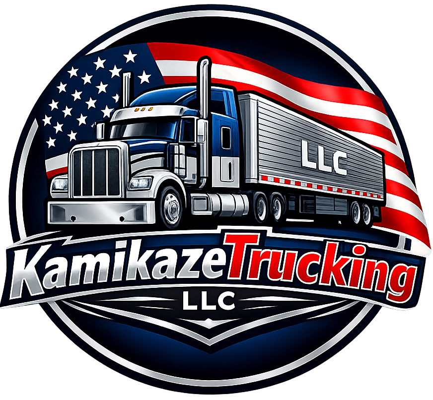 Kamikaze Trucking logo